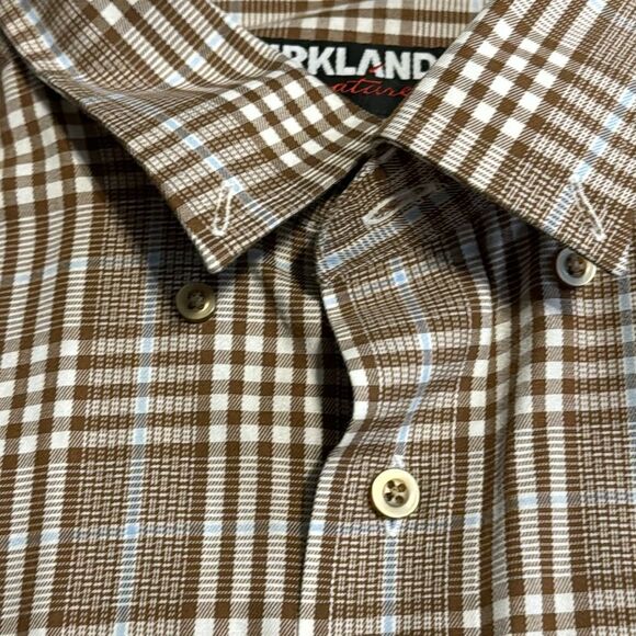 KIRKLAND Signature men's Ling‎ Sleeve  Shirt-size XXL - Picture 7 of 10